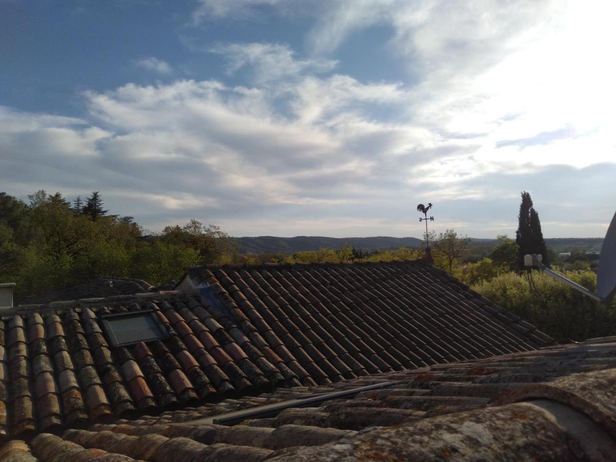 Maison De Village Familiale Pont Du Gard, Toit Terrasse, Barbecue, Fibre Vers-Pont-du-Gard Exterior foto