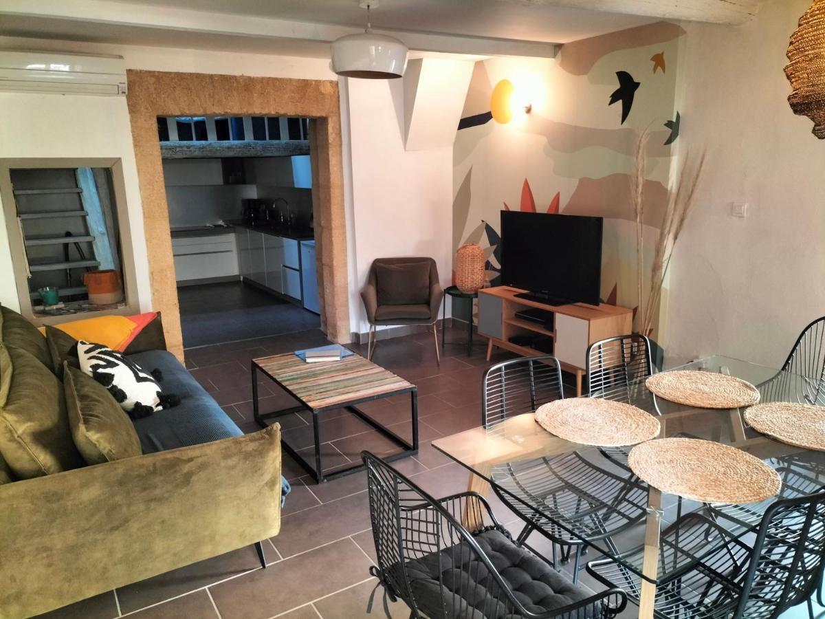 Maison De Village Familiale Pont Du Gard, Toit Terrasse, Barbecue, Fibre Vers-Pont-du-Gard Exterior foto